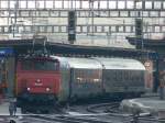 SBB - Rangierlok Ee 3/3 934 556-2 im Bahnhof Genf ...