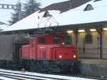 SBB - Rangierlok Ee 3/3 16412 im Bahnhofsareal von Gossau ...