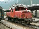 ee-3-3 Die Tage der Rangierlok Ee 3/3 16428 in Chur sind gez�hlt.Sie soll bald durch die neue Ee 922 'Papamobil' von Stadler Rail ersetzt werden.26.07.10
