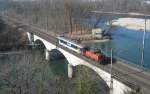 RBe 540 014 mit der Ee 3/3 16388 auf �berf�hrungsfahrt ...
