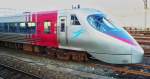 JR Shikoku Serie 8000: Der ostseitige Endwagen des Zuges 8006 ...