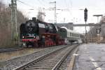 Dann endlich der Zug, ...  Jens Baumhauer 04.01.2012