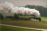 Dampflok 657.2770 f�hrt mit GmP 91156 (Fotozug) von Ried im ...