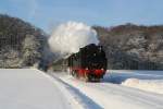 78 468 mit Sonderzug ...  Frederik L�hring 12.01.2012