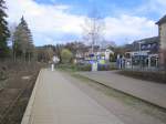 emmelshausen Der letzte noch genutzte Bahnsteig in Emmelshausen; 02.04.2010