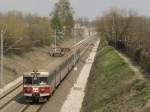 Die neue Linie der warschauer S-Bahn (S9) wird vor�bergehend von ...