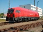 ER20CF ER20 040 f�r Litauen bei letzten Feinarbeiten am 14.Juli 2010 in Mukran.