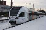 ERB Eurobahn In Oberhausen Hbf fuhr mir die Eurobahn ET 6.04 am 21.12.09 vor die Linse.