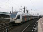 ERB Eurobahn ERB, Ausfahrt des RRX Doppel als RE3, Dortmund Hbf - D�sseldorf Hbf.,
(19.02.2010)