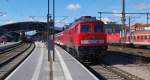 erfurt-alle-bahnhofe Ersatzzug RE nach Altenburg, aufgenommen Anfang April 2010 am Hauptbahnhof Erfurt.