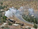 Eritrean Railways steamtrain special in Nefasit.