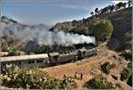 Eritrean Railways steamtrain special mit 442.55 und 442.56 zwischen Shegerini und Asmara auf rund 2200m ü.M.