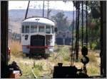 Blick aus dem Diesellok Depot Richtung Dampf-Bw und auf den nicht betriebsfhigen Fiat Railcar Nr.7. (28.10.2008)