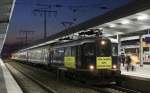 Centralbahn 10008 mit dem Sonderzug vom Eurostrand Mosel.
Aufgenommen am 13.12.2009 ...
