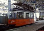 T-24 der Straßenbahn Tallin im Juni 1990 im Depot.