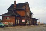 Die Reste des Bahnhofs ...  Joachim Kohler 27.11.2011