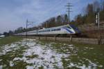 P�nktlich! ist der ETR ...  Sandro Gadola 15.02.2010
