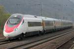 Ein italienischer ETR600 durchf�hrt ...  Eric Otten 31.03.2011
