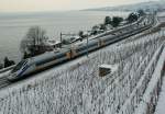 SBB ETR 610 als EC 39 bei Cully am 10. ...