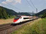 Ein ETR 610 am ...  Christian Maier 19.07.2011