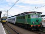 EU07-164 auf Bahnhof Szczecin Gł�wny am 9-7-2007.  ...