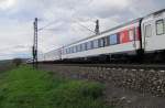 SBB 2. Klasse Wagen mit Fahrradabteil im EC 102 von ...