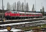 218 139-4 Regiozug bei ...  Rolf Reinhardt 12.01.2011