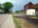 Rastplatz f�r die Schienenvelo-Touristen ...  Sebastian Bengsch 16.05.2011
