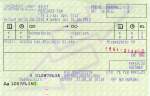 Świnoujście/Swinem�nde, 31.08.2010, Fahrkarte f�r ...  Reinhard Zabel 17.11.2010