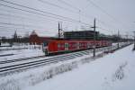 Hier ein 425er Triebwagen am 20.10.2010 in Fallersleben, als Regionalexpress ...