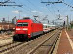 101 045-3 mit IC ...  JPB 23.01.2012