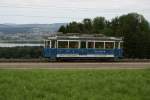 FB Forchbahn CFe 2/2 4 am 12.6.10 auf dem Weg ins Depot, aufgenommen unterhalb von Scheuren.