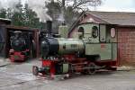 Anheizen der FGF Dampfloks ...  Walter Br�ck 10.05.2011