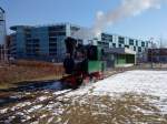 Die Malletdampflok vom Feldbahnmuseum ...  Maxim P. R. 08.03.2010