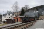 99 1773 mit Arbeitszug ...  Tobias Schuminetz, Hirschau 07.08.2013