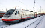 Finnish unit VR Sm3, No. 7108, FI-VR 9410 7000008-3, Helsinki Central Station, 09 Feb 2012.