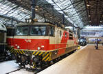 Finnish locomotive Sr1, No. 3062, Helsinki Central Station, 08 Feb 2012.