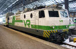 Finnish locomotive Sr1, No. 3076, Helsinki Central Station, 11 Feb 2012.