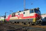 E-Lok der VR-Baureihe Sr1, #3074, abgestellt in Riihimki, 1.5.13 