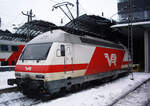 Finnish locomotive VR Sr2, No. 3240, Helsinki Central Station, 11 Feb 2012.