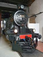 Dampflok der VR-Baureihe Hv1, No.555 im Finnischen Eisenbahnmuseum in Hyvinkää, 14.4.13     42 Stück dieser Schnellzuglokomotive wurden von 1915 bis 1921 gebaut, und waren bis 1967 im