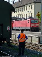 143 052-9 ist gerade ...  Marcus Haffner 14.01.2012