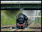 Scheinanfahrt der 52 8195-1 ...  Marcus Haffner 14.01.2012