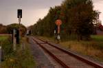 �stliches Einfahrvorsignal zum Bahnhof ...  Andreas Strobel 25.10.2010