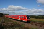 Der Franken-Sachsen-Express IRE 3085 ...  Bj�rn G. Dietrich 09.11.2009