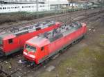 Eine BR 120 abgestellt ...  Daniel Oster 10.04.2010