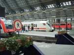 Dreier Quartett in Frankfurt am Main Hbf am 22.01.10  ...