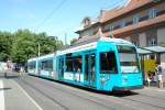 frankfurt-main VGF Wagen 009 im Juli 2006 am Frankfurter S�dbf. mit der Linie 16 nach Offenbach.