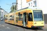 frankfurt-main VGF Wagen 033 mit der Linie 15 am S�d Bf Frankfurt mit Werbung f�r Maggi.
Juli 2006
