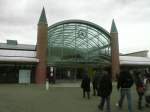 Vergngungspark mit TGV Anschluss! Der Bahnhof Marne-la-Vallee Chessy neben dem Disneyland Paris